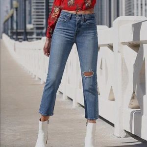Levi’s premium wedgie fit jeans